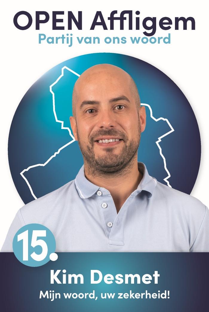 Kim Desmet - Plaats 15 - Verkiezingen | Open Affligem