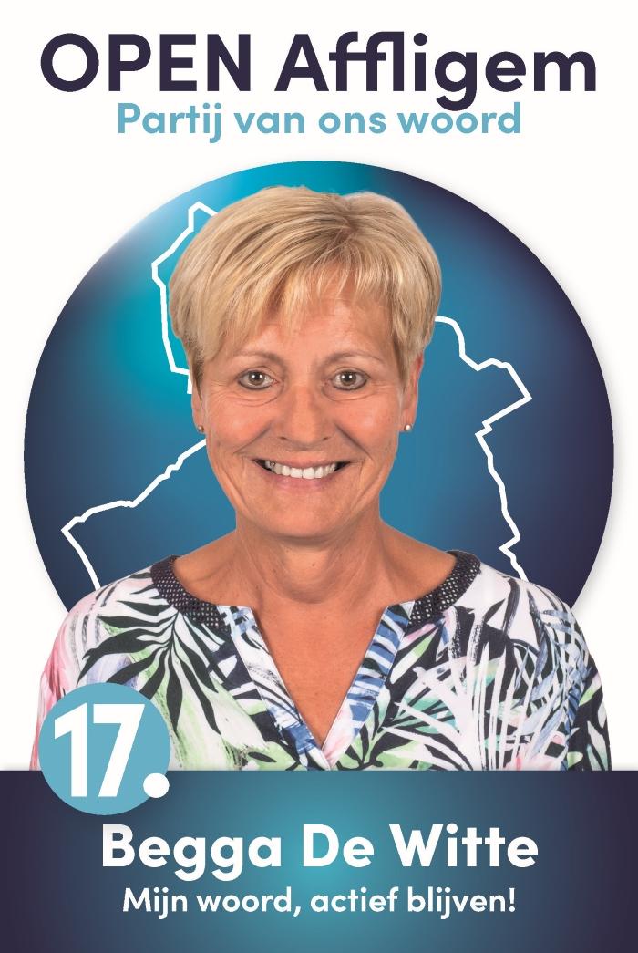 Begga De Witte - Plaats 17 - Verkiezingen | Open Affligem