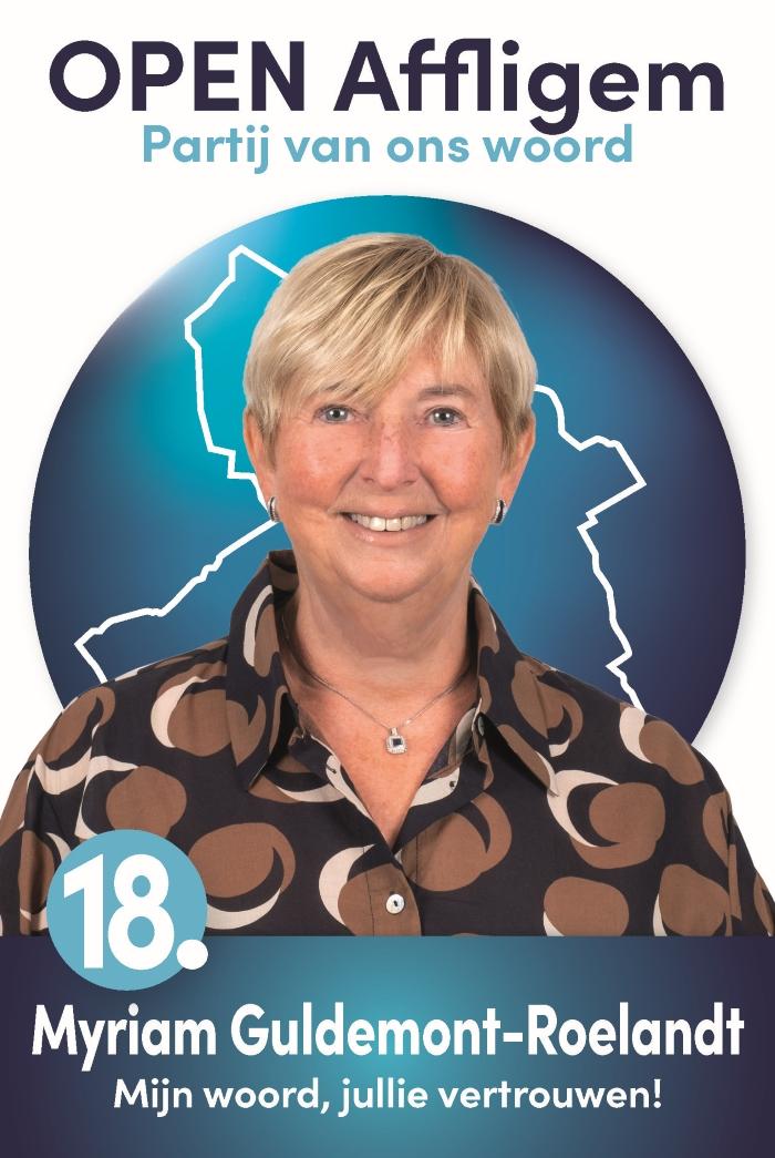Myriam Guldemont - Plaats 18 - Verkiezingen | Open Affligem
