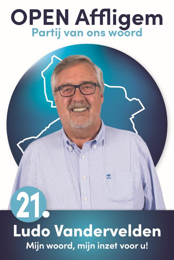 Ludo Vandervelden - Plaats 21 - Verkiezingen | Open Affligem