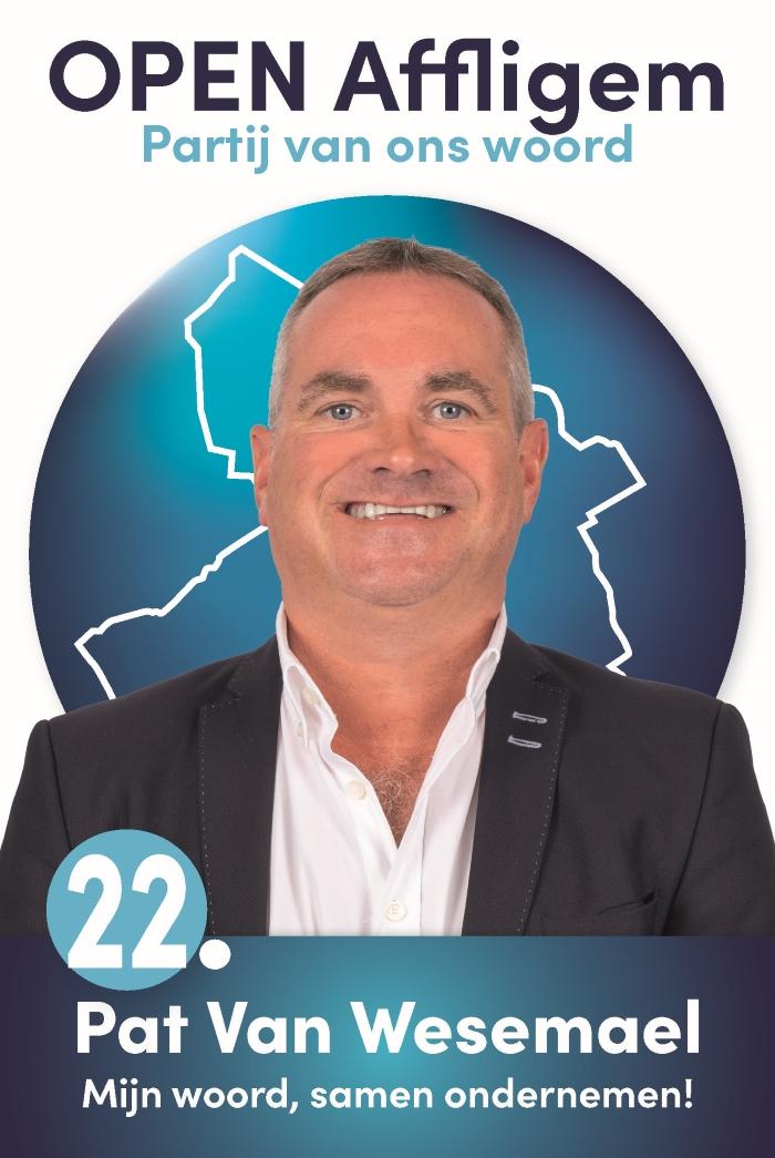 Pat Van Wesemael - Plaats 22 - Verkiezingen | Open Affligem