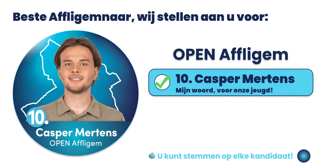 Casper - Plaats 10 | Open Affligem