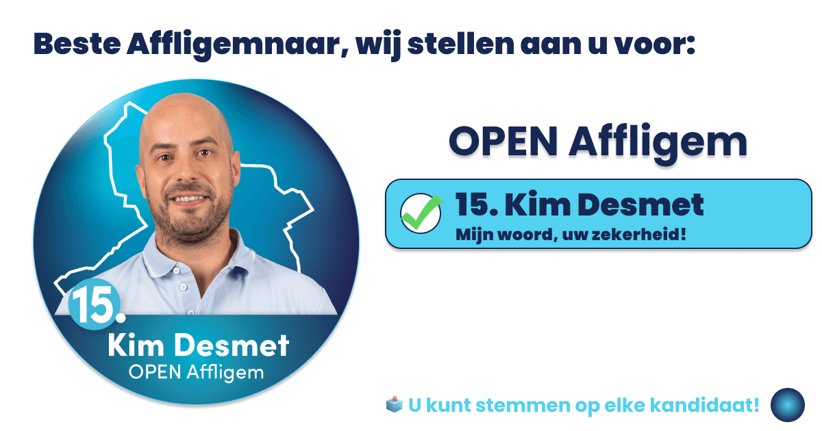 Kim - Plaats 15 | Open Affligem