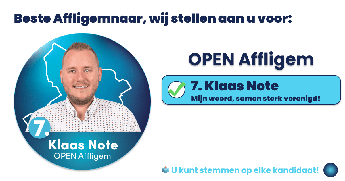 Klaas - Plaats 7 | Open Affligem