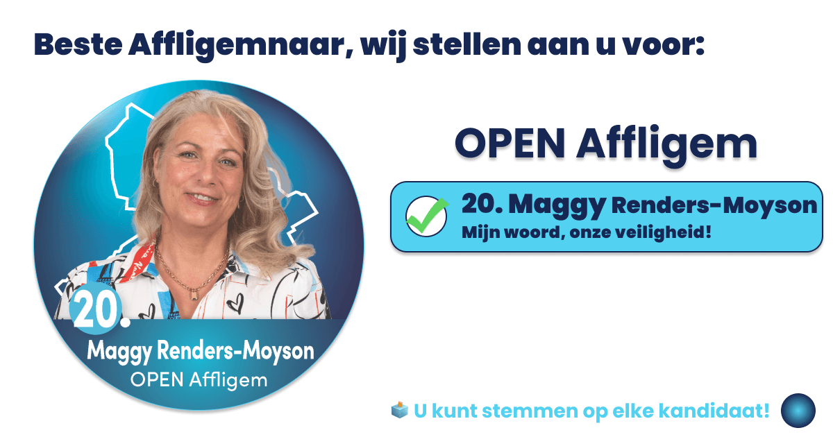 Maggy - Plaats 20 | Open Affligem