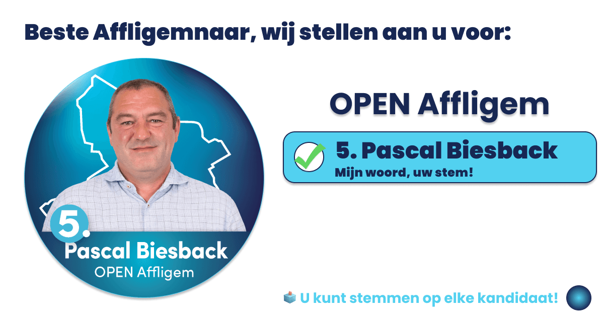 Pascal Biesback - Plaats 5 | Open Affligem