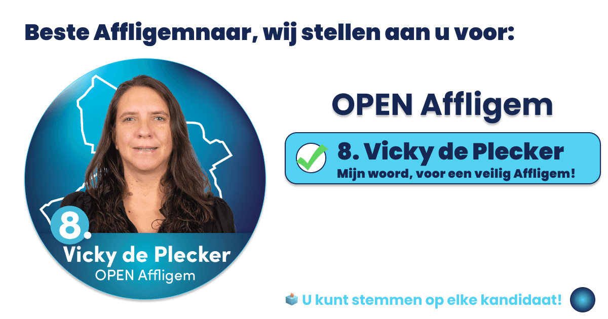 Vicky - Plaats 8 | Open Affligem