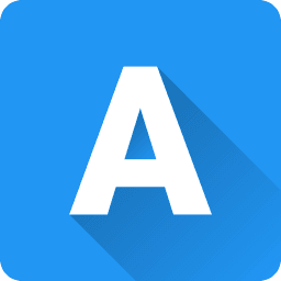Blauwe A